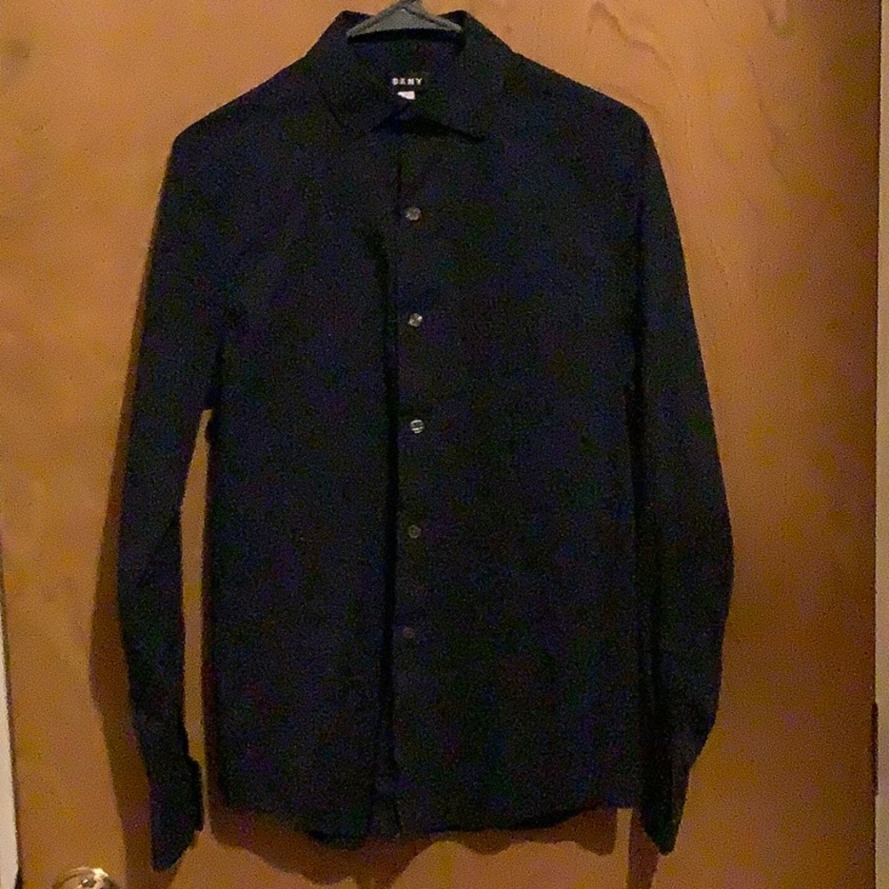 DKNY Long Sleeve Button Shirt (S)